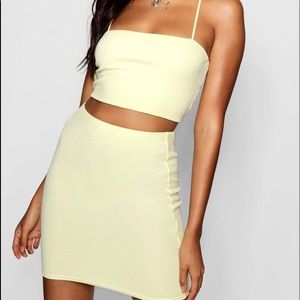 Boohoo two piece set